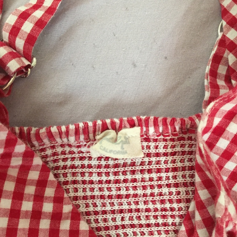 brandy gingham tank - Picture 2 of 2